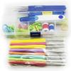 Soft Handle Crochet Tool Set - Silicone Candy Knitting Needles & Handmade Tools for Bags and Sweaters