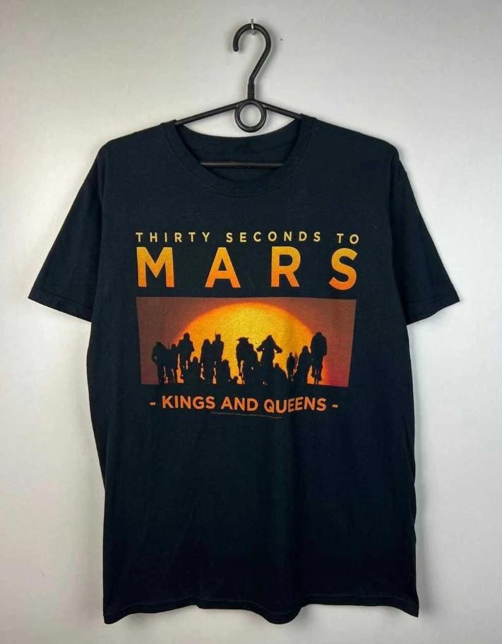 Thirty Seconds To Mars and King And Queens T-shirt, Size S-4XL