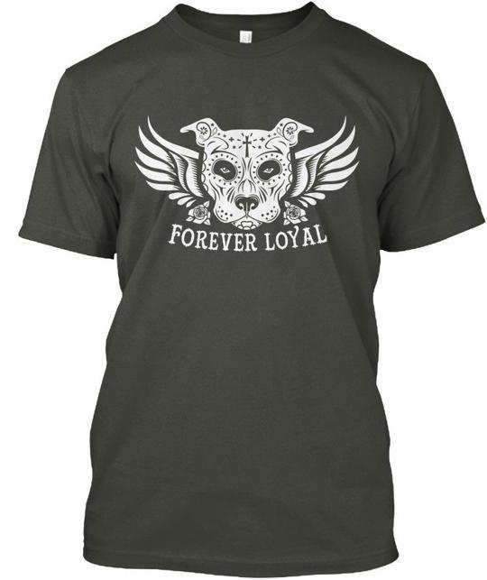 Pit Bull Forever Loyal Tees T-Shirt Made in the USA Size S to 5XL S