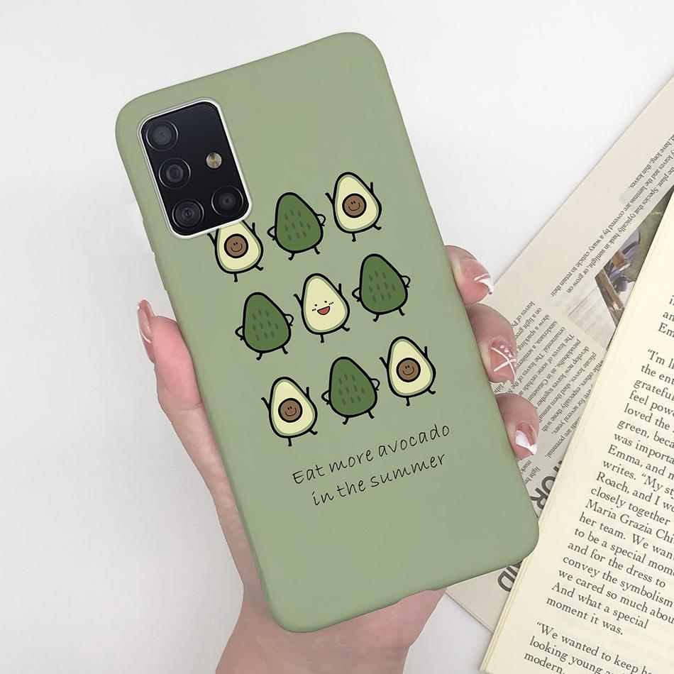 For Samsung Galaxy A51 Case Cover Soft Silicone TPU Bumper Phone Case for Samsung A31 A71 A515 A515F A 71 51 31 Coque Funda Capa