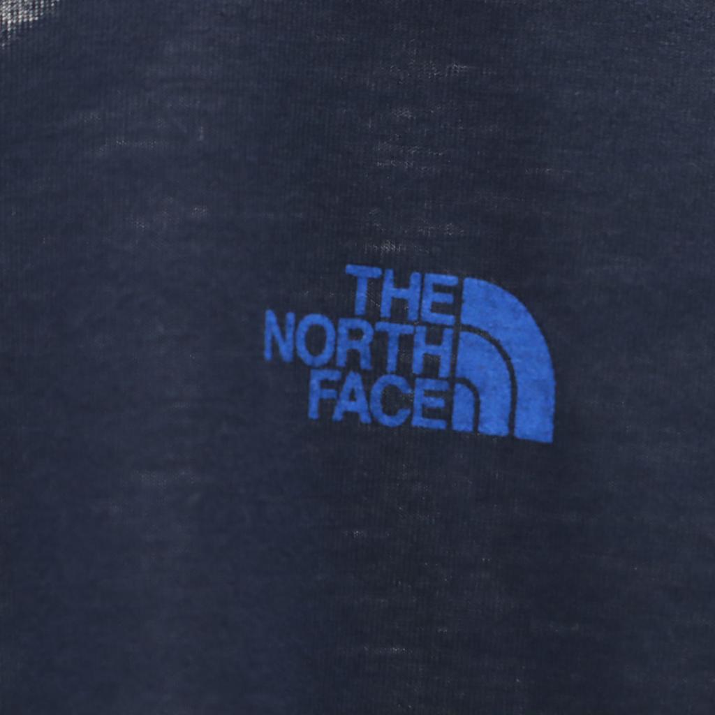 THE NORTH FACE Short sleeve T-shirt L Navy Outdoor NTW11868 Women Used