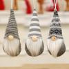 1Pcs Xmas Tree Hanging Santa Faceless Gnome Doll Wall Decor Adorable Christmas Dinner Festive Atmosphere Unique Ornament