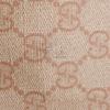 GUCCI Boston bag 216484 pink beige GG Supreme Canvas Women Used