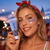 30ML Face and Body Glitter Gel Iridescent Shimmer Sequins for Makeup Eye Shadow and Stage Performance Decoration