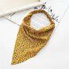 Cross-border Spring Womens Versatile Closed-head Triangular Scarf Stretchy Handmade Headband European American-style