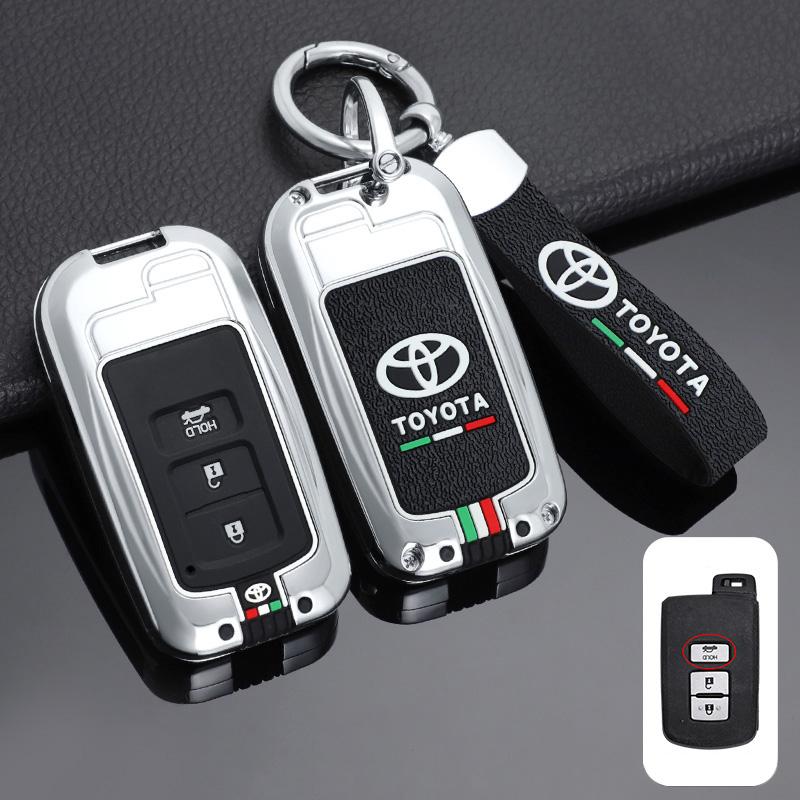 Car Remote Key Case Cover Shell for Toyota Corolla Camry RAV4 Highlander Auris CHR Avalon Land Cruiser Auto Keychain Accessories