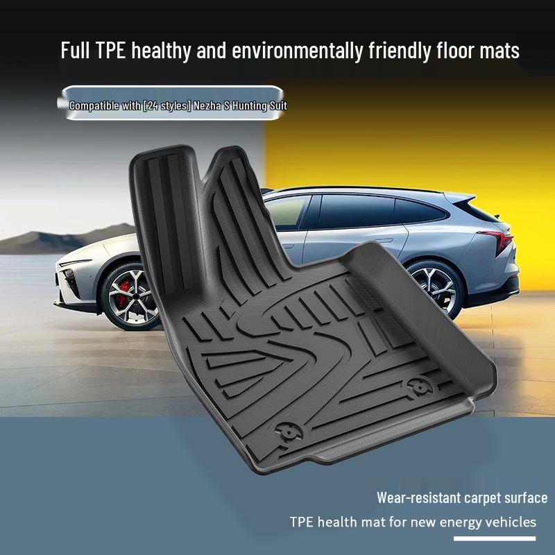 Custom TPE Floor Mats for Nezha S Hunting Armor – Dirt & Wear Resistant, Eco-Friendly, Fit 24 Models