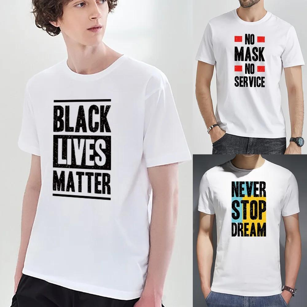 Clothes Summer Men T Shirt Short Sleeve Casual Loose Top Harajuku Fashion T Shirt O-Neck Tops Street O-neck Slim Soft Streetwear