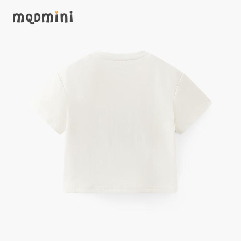 MQD Boys  2025 Summer Cartoon Short Sleeve T-shirt 110