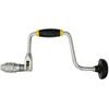 Hand Crank Drill with Comfortable Nonslip Handle Easy To Use Hand Punch Portable Tool for Wood Metal & Fiberglass
