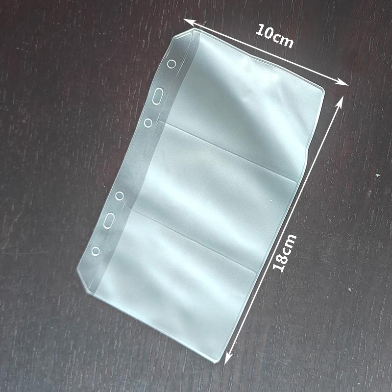 

Пластиковый матовый пакет на молнии A5/A6 – Водонепроницаемый файл на кольцах и хранилище для карточек