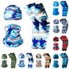 Breathable Cycling Cap Neck Gaiter Arm Sleeves Set Lightweight Quick Dry Outdoor Sports Sun Protection UV Shield for Biking Hiking Running