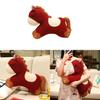 New Year Zodiac Year Of The Horse Plush Toy Cushion Animal Decor Gift For Home And Living Room