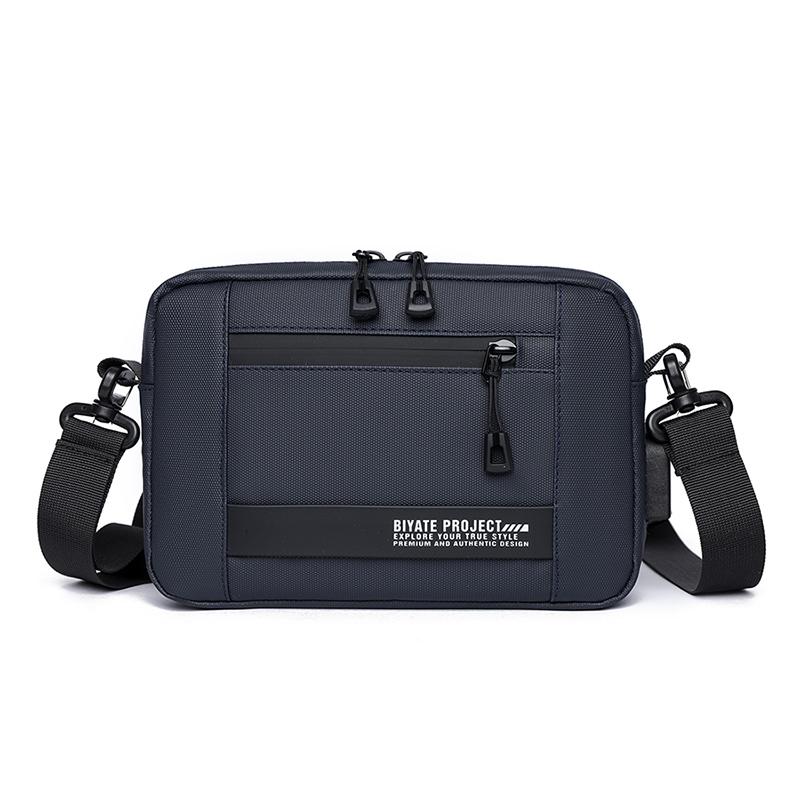 

Чоловіча сумка Оксфордська сумка через плече великої місткості Водонепроникна сумка через плече Сумочка темно-синього кольору