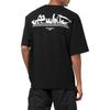 Off-White Paint Script Over Skate Short-Sleeve Tee Black/White Men Tops OMAA120F22JER0041001