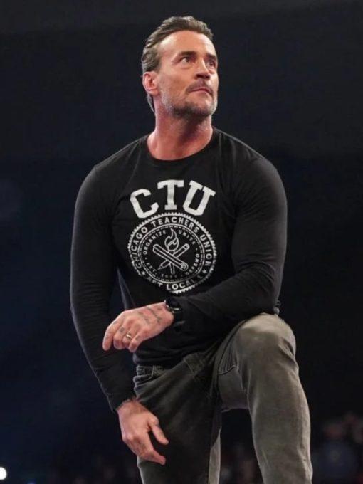 Monday Night Raw CM Punk CTU Shirt, WWE CM Punk T-Shirt, Wrestling T-Shirt Unisex T-Shirt XXL