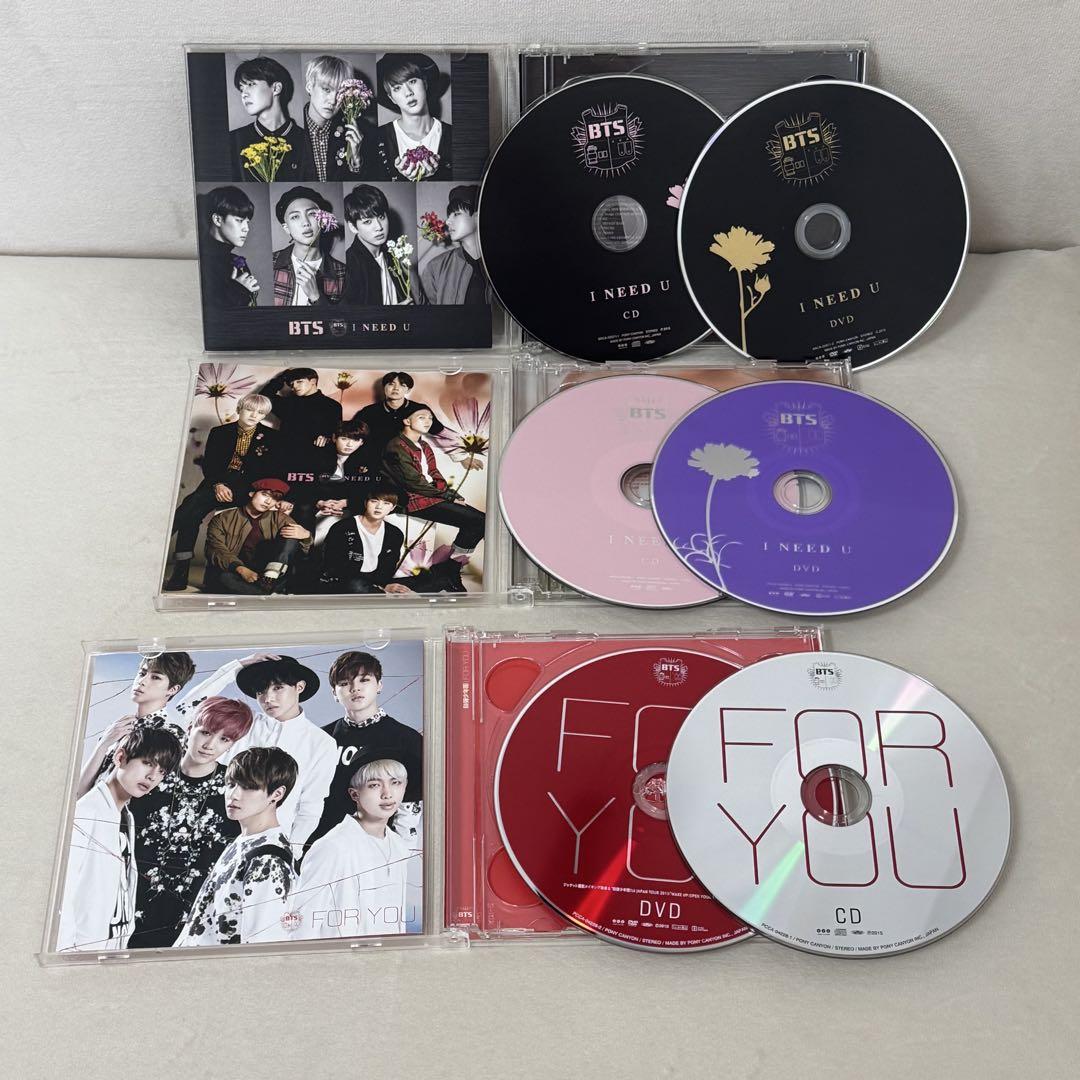

[USED] BTS I NEED U &FOR YOU CD/DVD SET