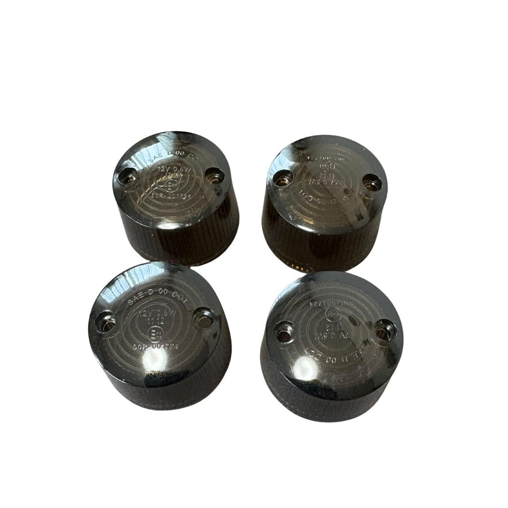 mach9 Turn Signal Replacement Lens Bullet-Shaped (Black) [Used]