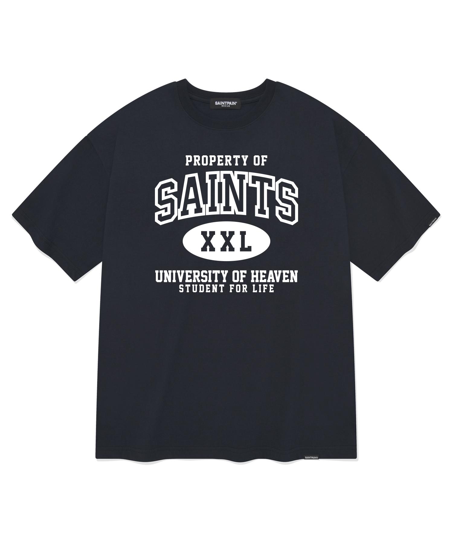 Saint Pain Sp Xxl Logo Short Sleeve T-Shirt - Navy Navy/L