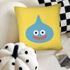 Game Slime Morimori Dragon Quest Pillow Case Fashion Square Pillowcase Bedroom Sofa Room Ins Decoration Leisure