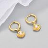 Luxury Fan Shaped Pearl Ear Cuff Women Fashionable Personalized Ocean Elegant Earrings