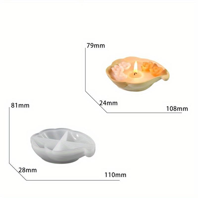 DIY Drip Glue Mold Cloud Storage Box Silicone Mold Gypsum Aromatherapy Candle Cup