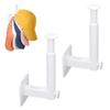 2pcs Hat Rack Retractable 15‑20 Hats   L Shaped Hooks Adhesive No Punching Baseball   Storage Rack for Home Kitchen Bedroom