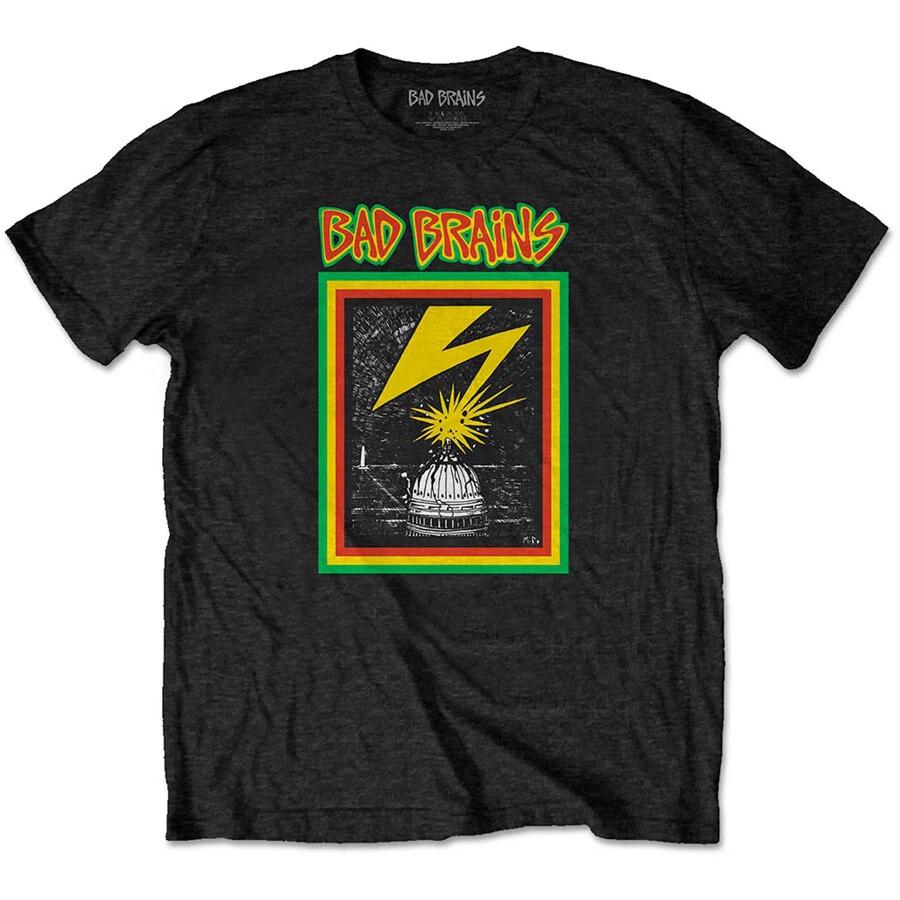 Bad Brains - Capitol Strike - Black T-shirt S