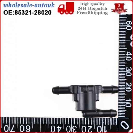 For Toyota Windscreen Washer Non Return Valve Check Hose Tee T 3 Way 85321 28020