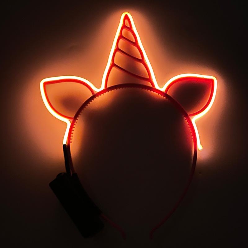 Illuminated Cat Ear Headband for Parties and Events