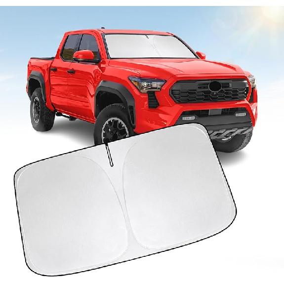 Front Windshield Sun Shade Windshield Cover Compatible With Toyota 4Runner 2010-2025, Sun Visor Protector Blocks UV Rays Sunshade For 4Runner