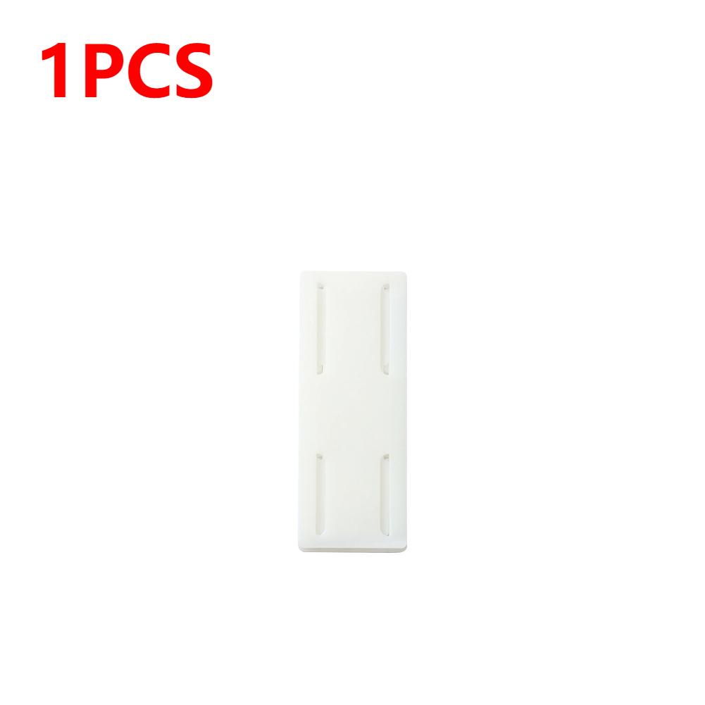 Wall Mounted Socket Holder Fixer Patch Self-Adhesive Power Socket Strip Fixator Punch-free Plug Socket Organizer for Home Office