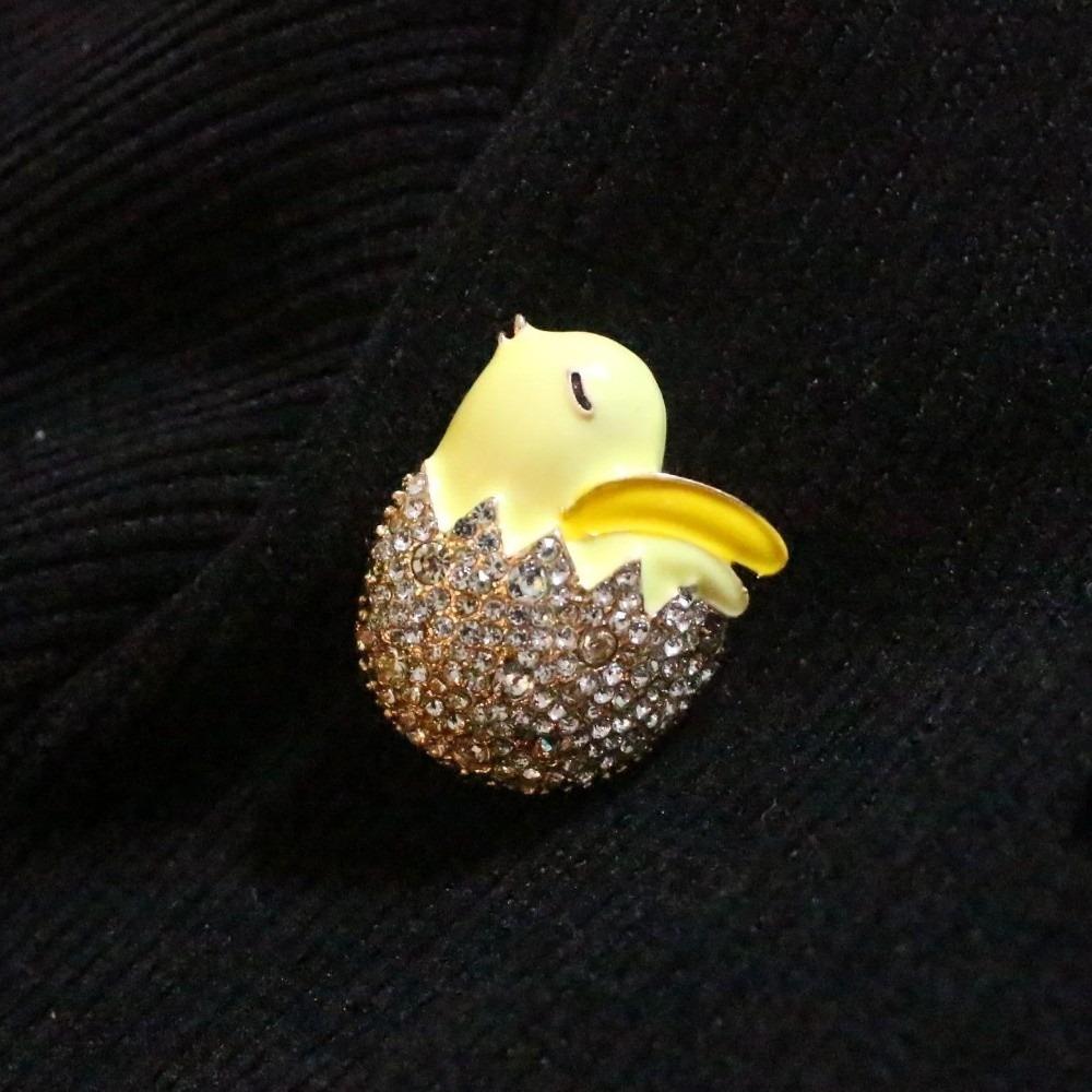 Alloy Baroque Brooch Vintage Brooch Jewelry Cute Chick Brooch Gift