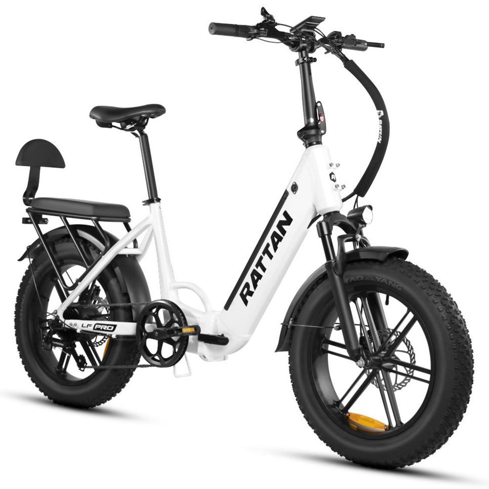 Electric Bicycle Foldable Rattan LF Pro 20" 750W Motor City Electric Bike 48V 18AH Dual Disc Brake Max Load 150Kg Shimano 7 Speed