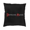 Luxury Heavy Metal Rock Band Depeche Cool Mode Cushion Cover xcm Soft Pillow Case for Car Square Pillowcase Home Decorative