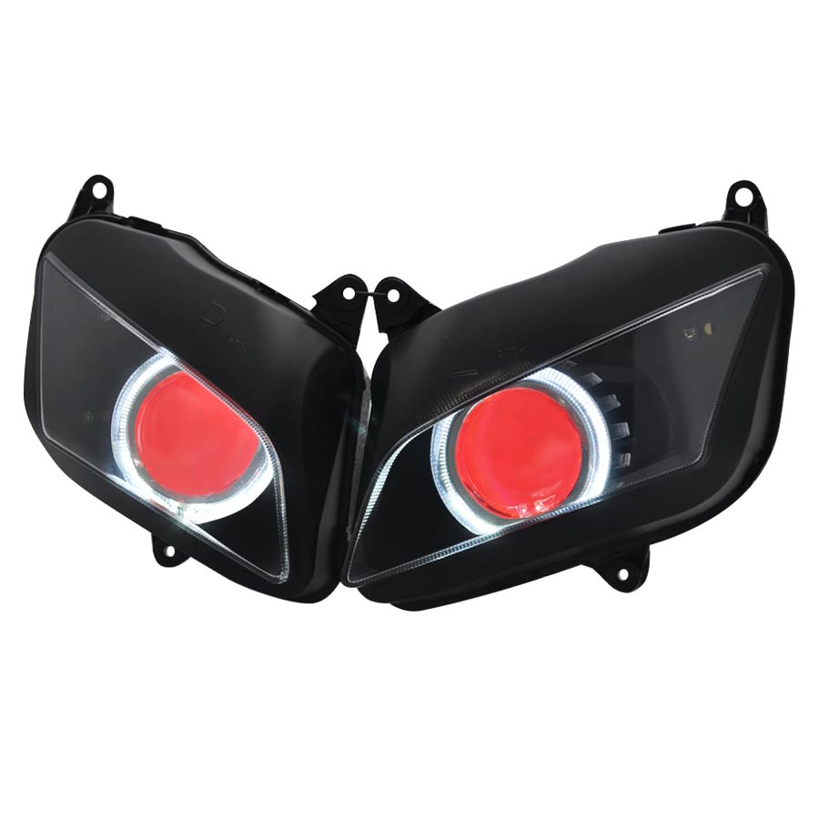 Motorcycle Accessories Headlight LED Custom HID Headlamp Projector Bi-Xenon Headlight Assembly Fit For Honda CBR600RR 2007-2012