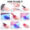 10Ml Nail Rhinestone Adhesive Glue For Stick The 3D Decorations Diy Super Strong No-Clean Edge-Sealing Gel Nail Art