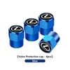 For Lexus 4Pcs Car Wheel Tire Valve Cap Protection Cover Auto Accessories CT ES GS NX IS250 RX350 IS200 LX570 UX250h CT200h AFT1