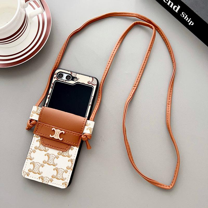 

Ремешок-кошелек с ромбами, держатели для карт, чехол из искусственной кожи для Samsung Galaxy Z Flip 4 zFlip 3 Flip 5, чехол Samsung Z flip 5 белый