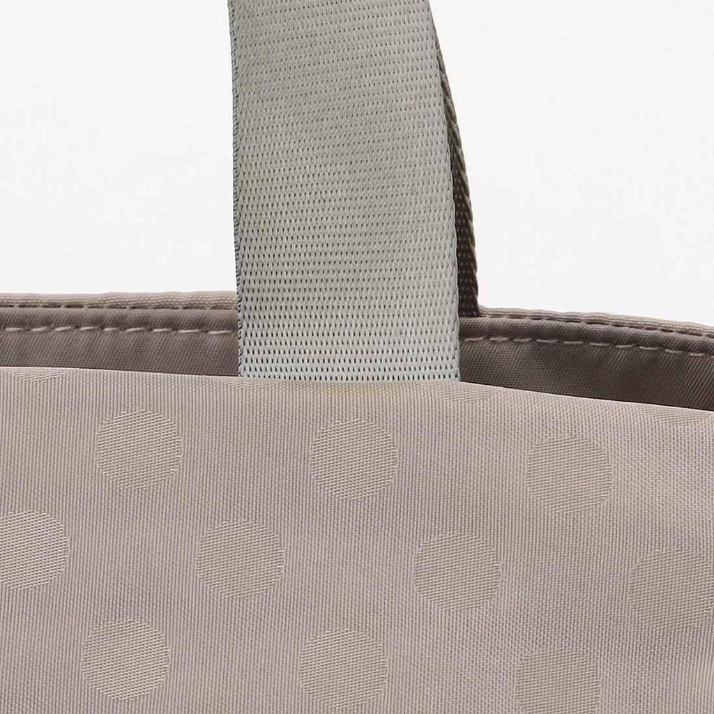 Tote bag vous et dot jacquard light gray [Isaac] 2-way tote, (12)