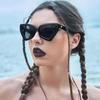 Retro Square Sunglasses Women Fashion Plastic Frame Vintage Sun Glasses Men Stylish Oversized Eyewear