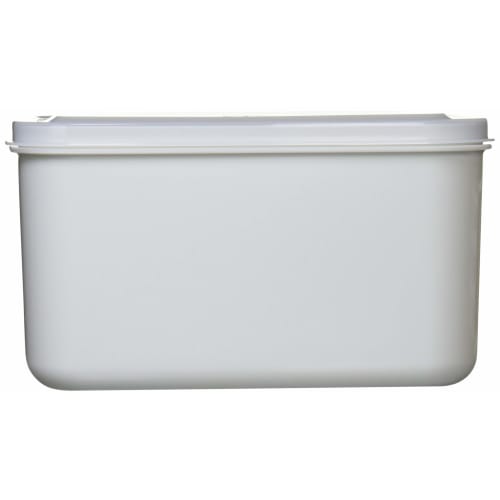 Shinki Gosei Tombo Aufbewahrungsbehälter für eingelegten Reis, 3,5 Liter, mit Deckel, geruchsdicht, beige, Siegel für eingelegten Reis, Marktdesign, 23cm breit