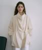 LAMEREI Light High-Neck Half Jacket[Lmbfspjk111]-Ivory