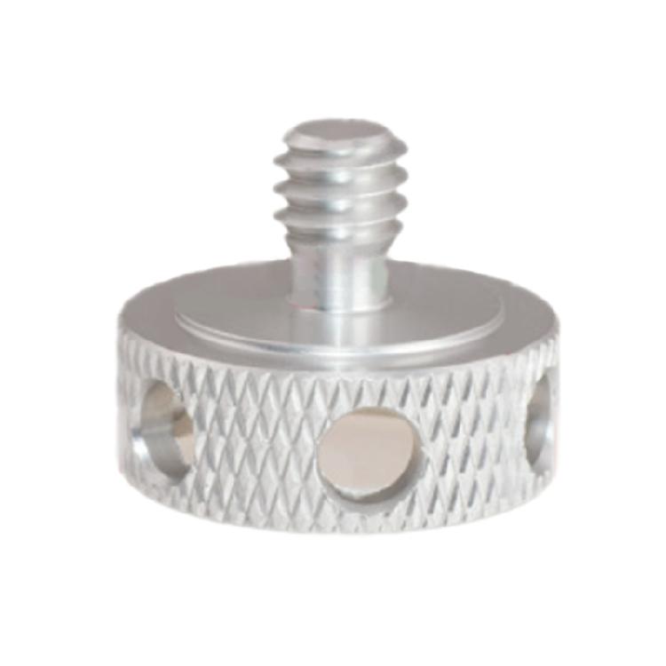 Lightweight 1/4inch Aluminum Alloy Screw Tripod Head Adjustment Screw for Securing Camera Tripod Heads and Photography