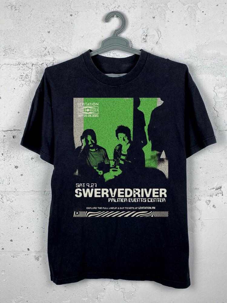 NEW Swervedriver 2025 Tour Poster T Shirt Black All Size Size S To 5XL AL787