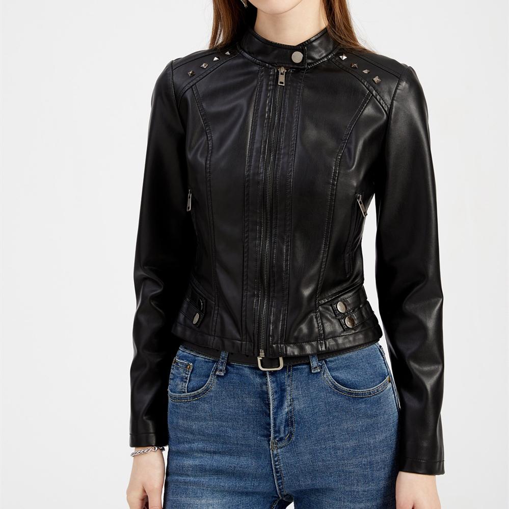 YYFS Chemisier et chemises à manches longues et col montant pour femme, veste décontractée, couleur unie, imprimé, mode printemps-automne, S-4XL
