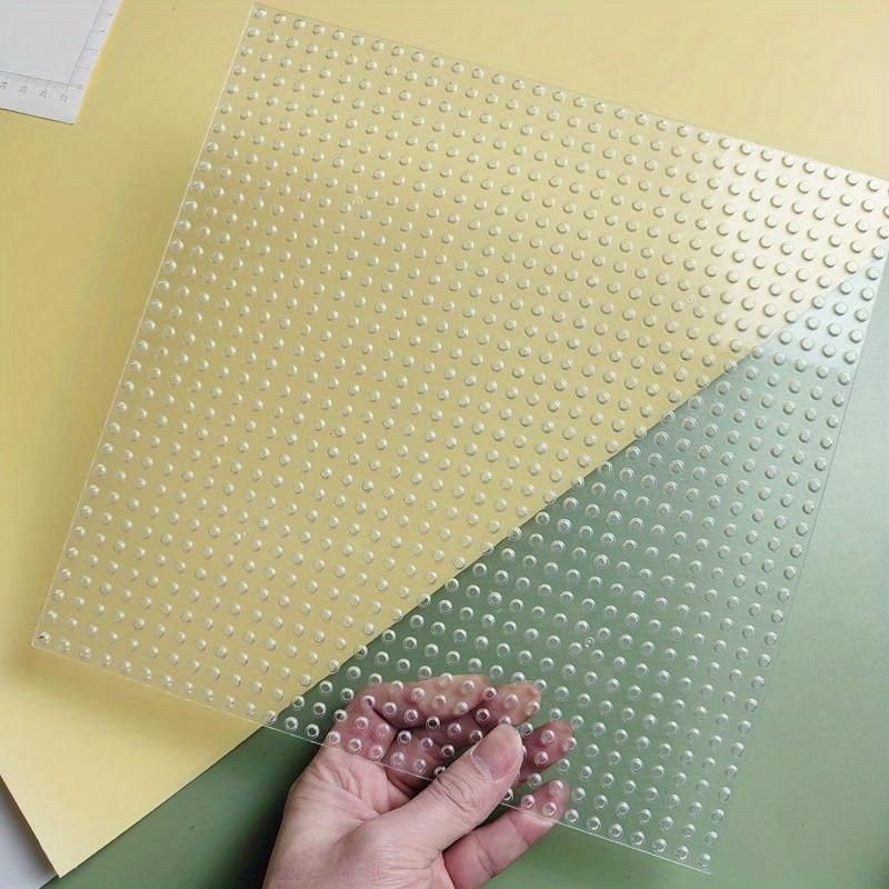 32*32 Dots BasePlates Transparent Small Particle Building Block Plate Single Side DIY Bricks ABS Plastic Assembly Plate Child To