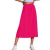 Modischer Damen-Freizeitrock mit hoher Taille - Farbe A-Linie