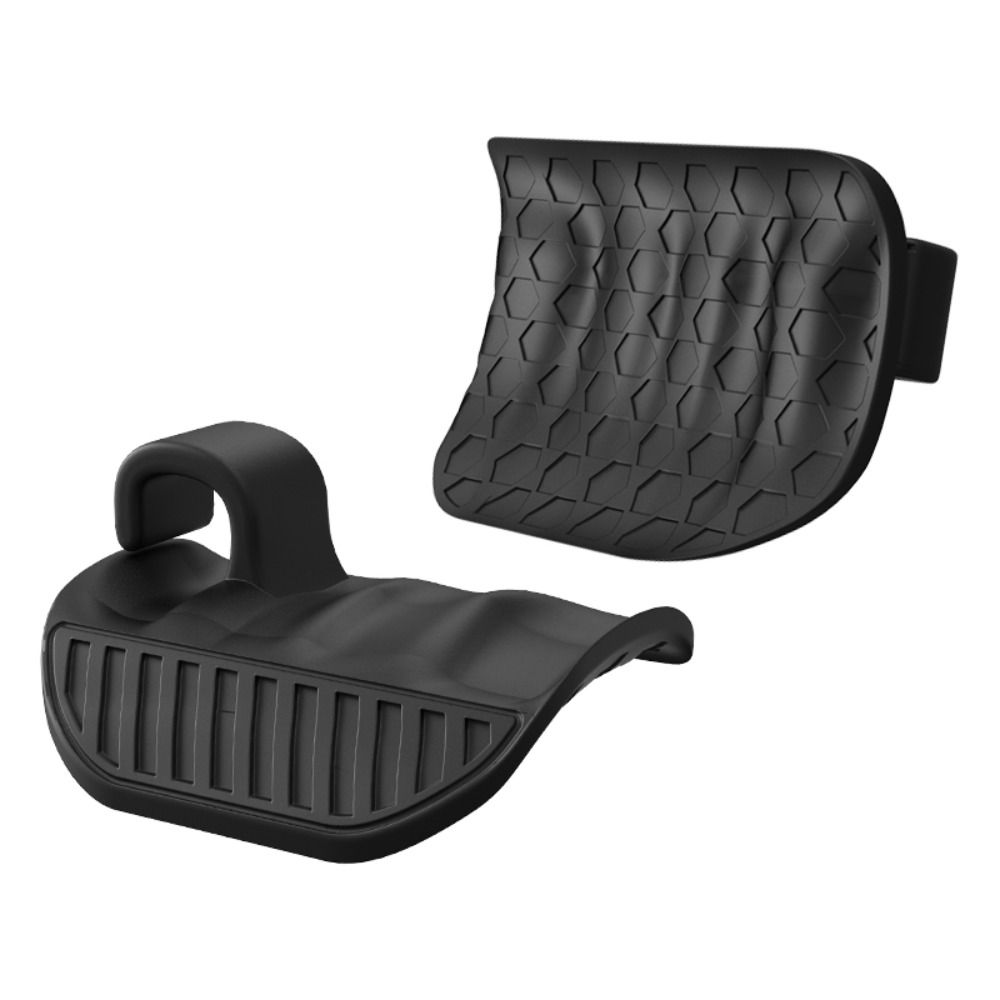 1 Paar Silikon-Griffverstärker Anti-Rutsch Elastischer Finger-Trainer Atmungsaktives Griff-Handflächenschutzpolster