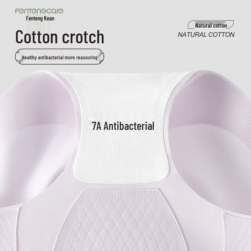 FENTENGCARE Women's Tummy Control Hip-Lift Seamless Briefs 2-Pack